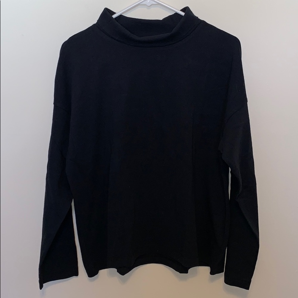 Madewell Button-Sleeve Turtleneck